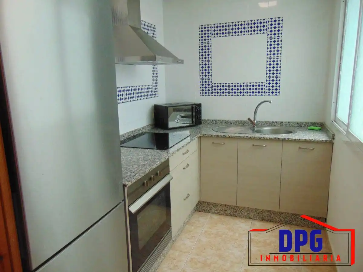 Cocina de Apartamento en venta en Garrucha con Aire acondicionado y Amueblado