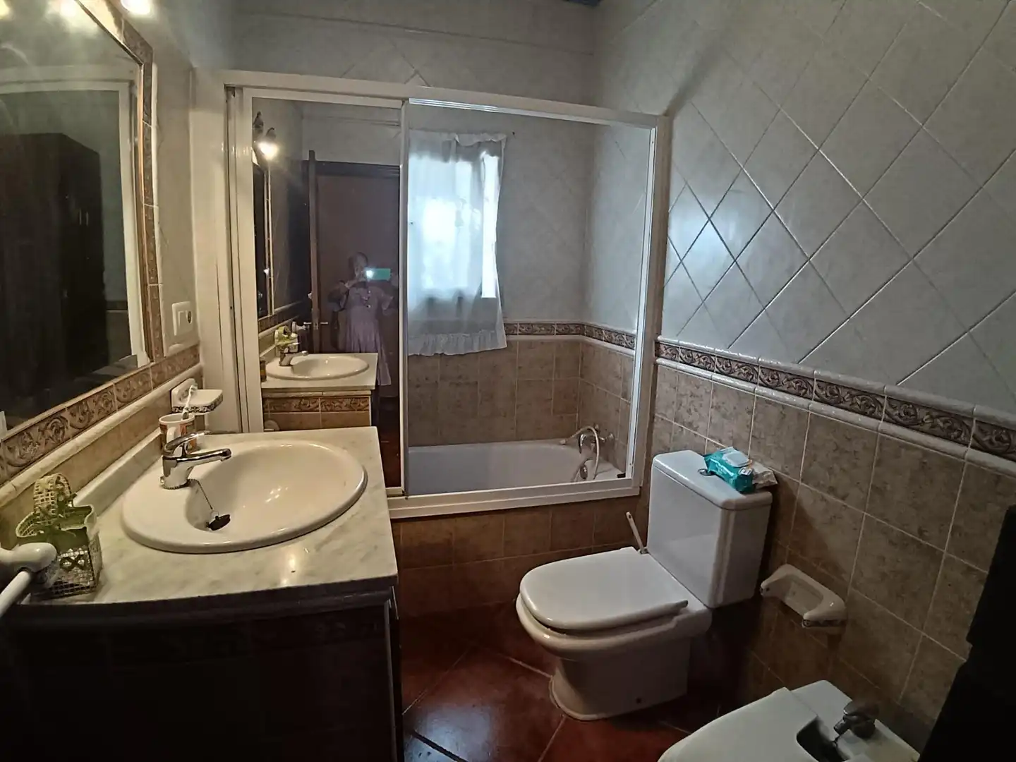Baño de Casa adosada de alquiler en Antequera