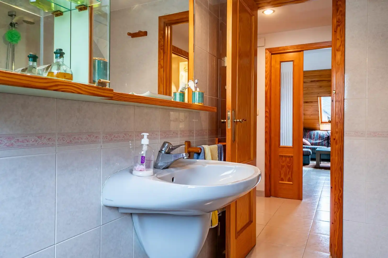 Baño de Dúplex en venta en Biescas con Calefacción