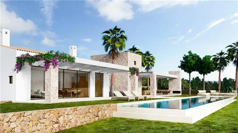 Casa rustica con piscina in vendita a Ses Salines Poble