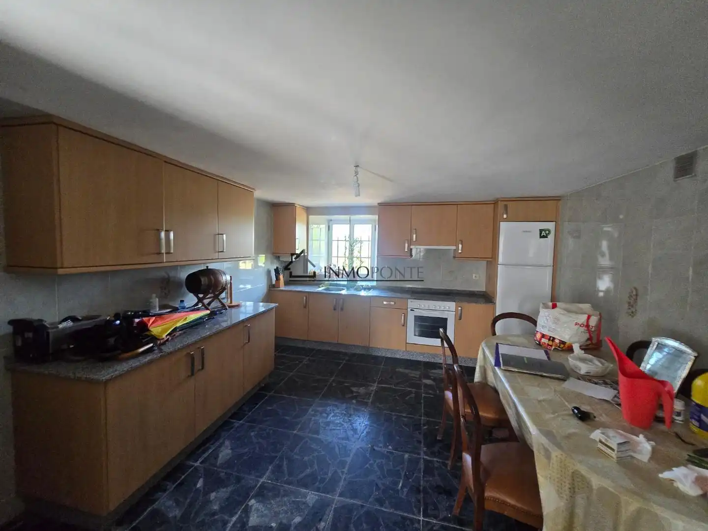Cuina de Casa o xalet en venda en Forcarei amb Calefacció, Jardí privat i Terrassa