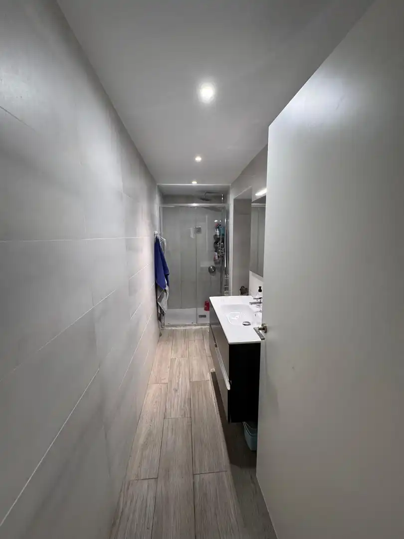 Bathroom of Flat for sale in Cubelles  with Air Conditioner and Balcony