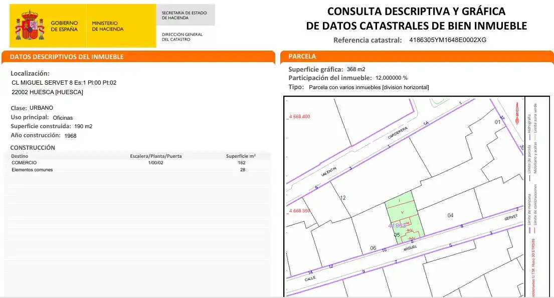 Commercial properties for sale in Huesca