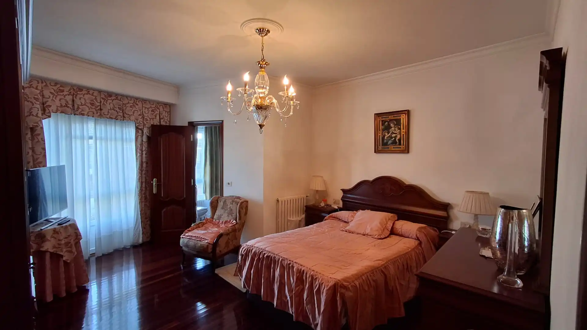 Habitación de Casa o chalet en venta en A Pobra do Caramiñal con Aire acondicionado, Calefacción y Jardín privado