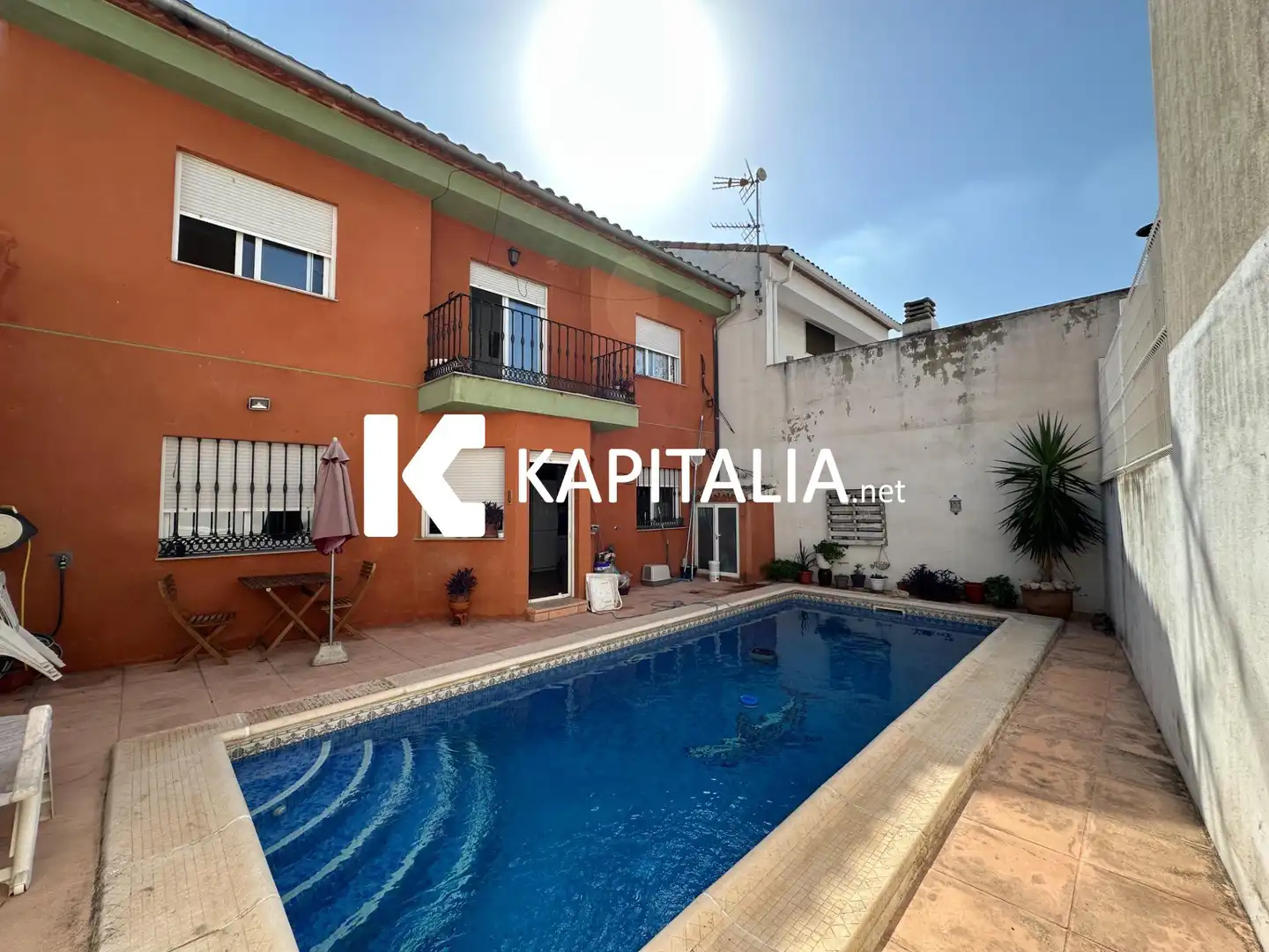Vista exterior de Casa o chalet en venta en Xàtiva con Aire acondicionado, Jardín privado y Terraza