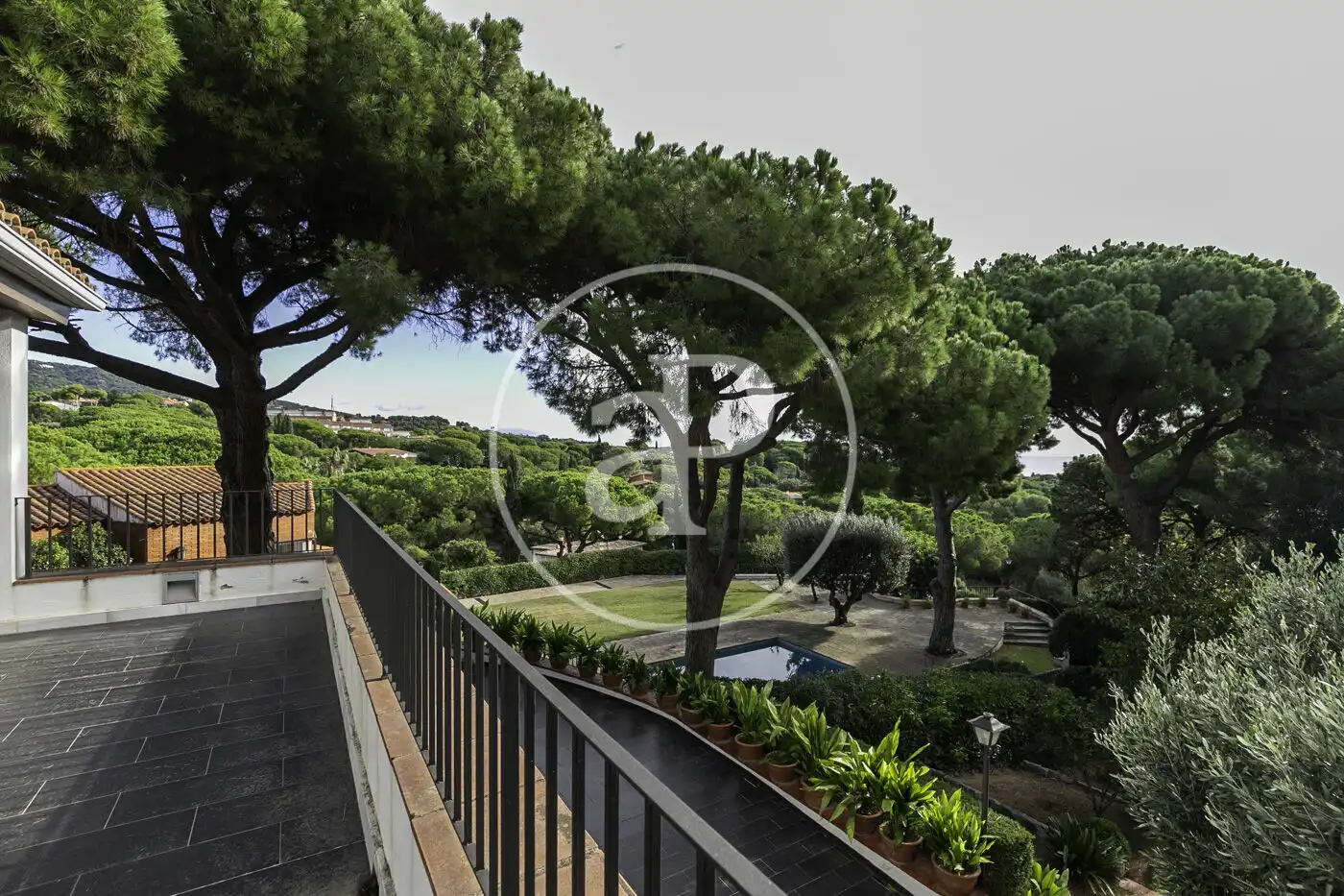 Jardí de Casa o xalet en venda en Sant Andreu de Llavaneres amb Aire condicionat, Calefacció i Jardí privat