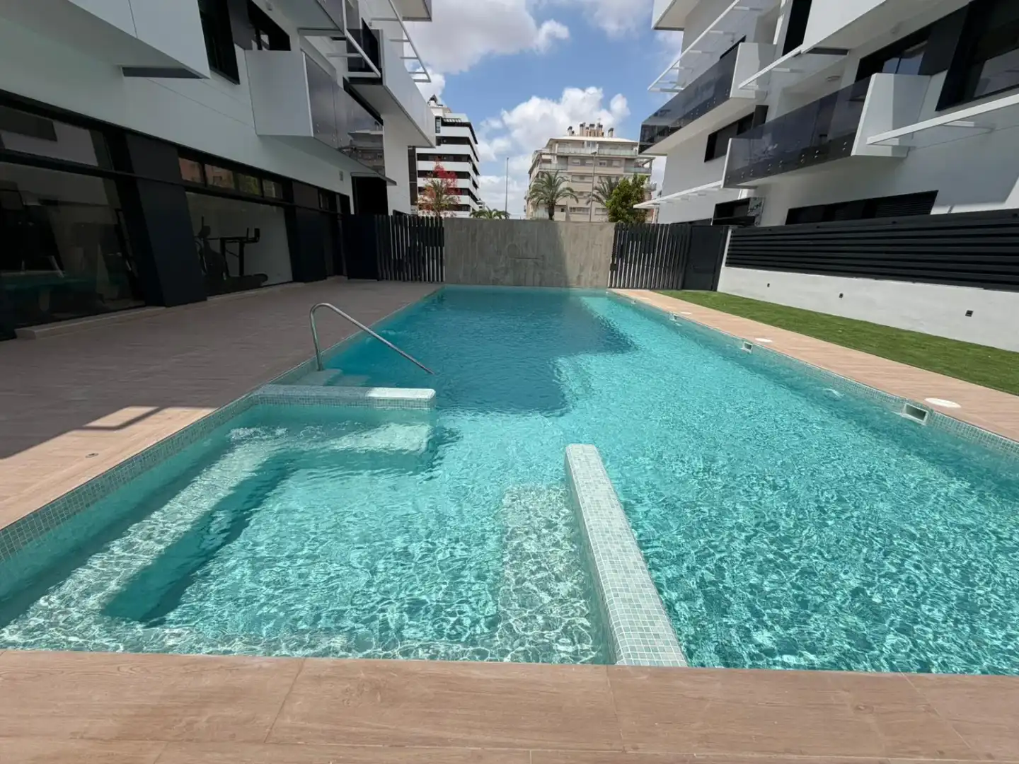Piscina de Pis de lloguer en Murcia amb Aire condicionat, Calefacció i Piscina