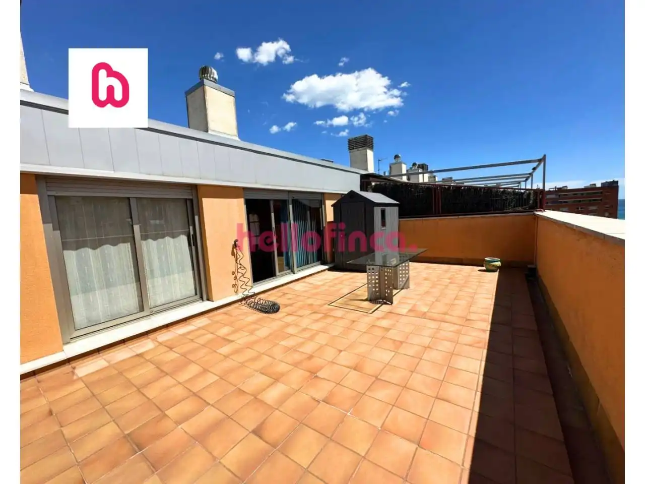 Terrasse von Maisonette zum Verkauf in Badalona mit Heizung, Parkett und Terrasse
