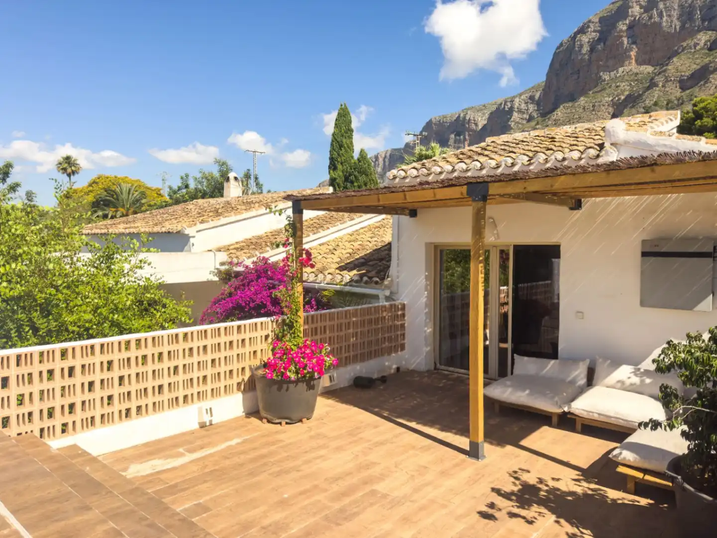 Terrassa de Casa o xalet en venda en Jávea / Xàbia amb Aire condicionat, Calefacció i Jardí privat