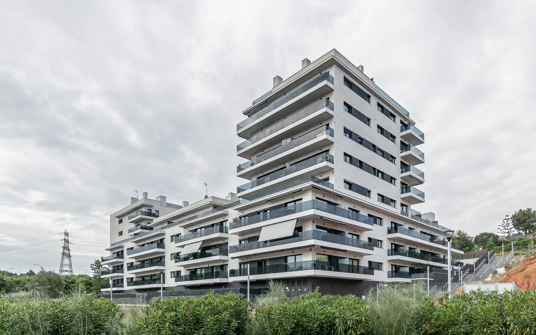Vista exterior de Piso de alquiler en Sant Boi de Llobregat con Aire acondicionado, Calefacción y Jardín privado