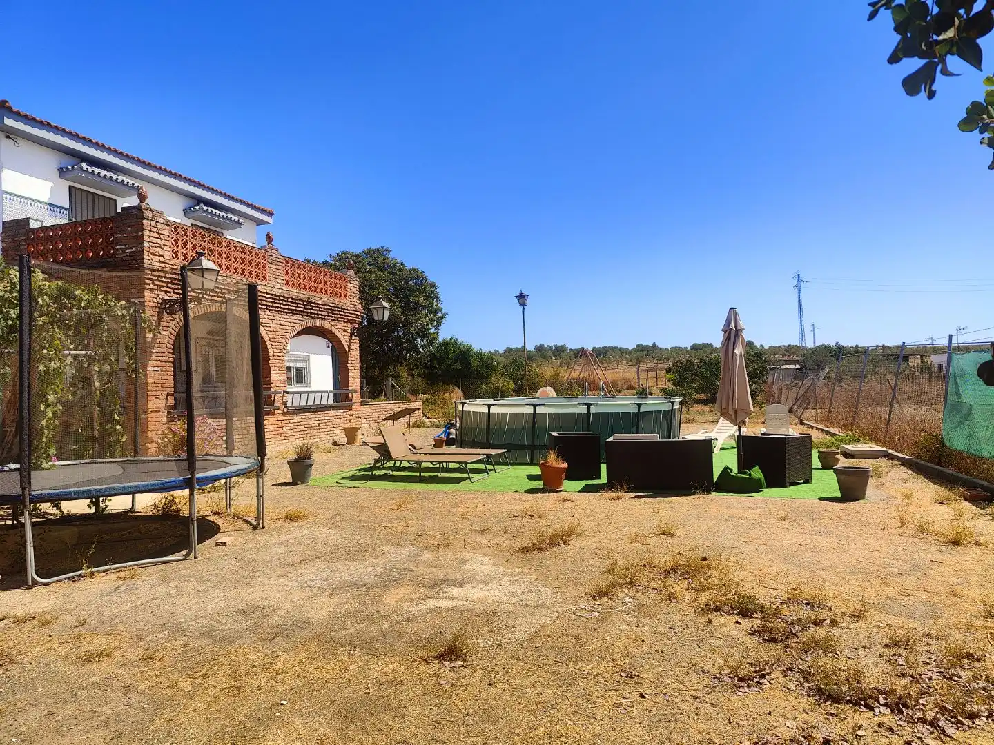 Jardí de Finca rústica en venda en Beas amb Aire condicionat i Terrassa