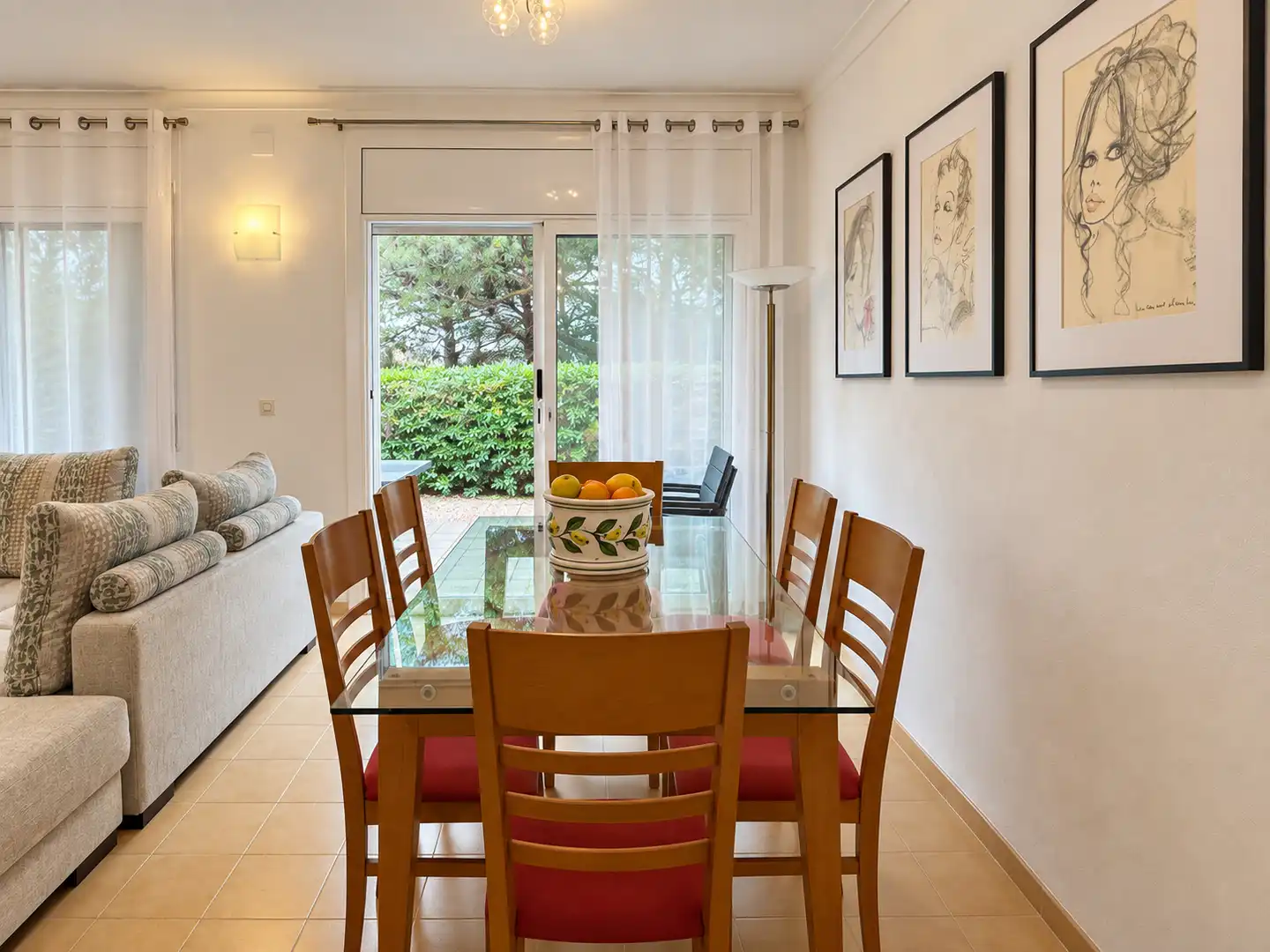 Dining room of Houses for sale in Lloret de Mar  with Private garden and Oven