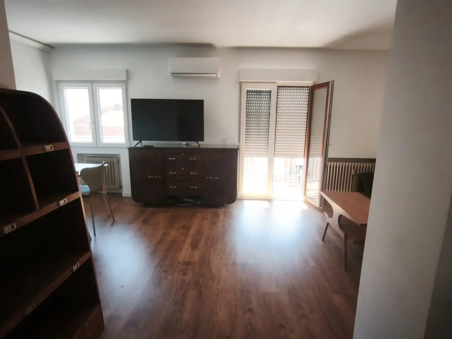 Wohnzimmer von Wohnung zur Miete in Madrid mit Klimaanlage, Heizung und Terrasse