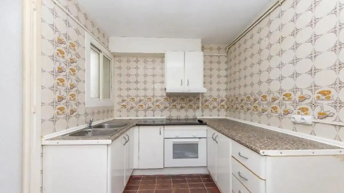Cocina de Apartamento en venta en Granollers con Balcón