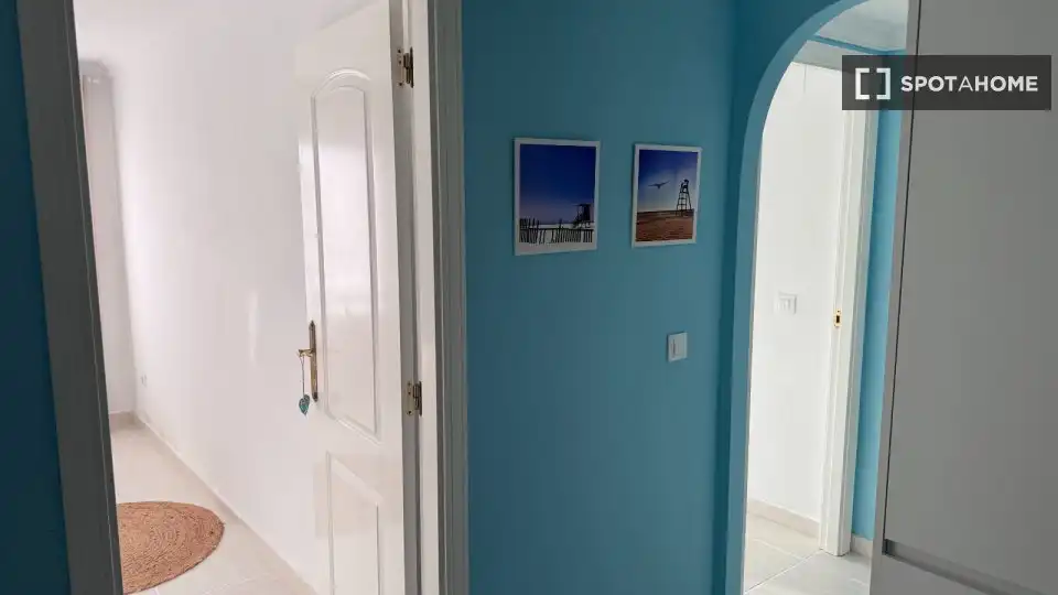 Flat for rent in Oliva  with Air Conditioner, Heating and Furnished