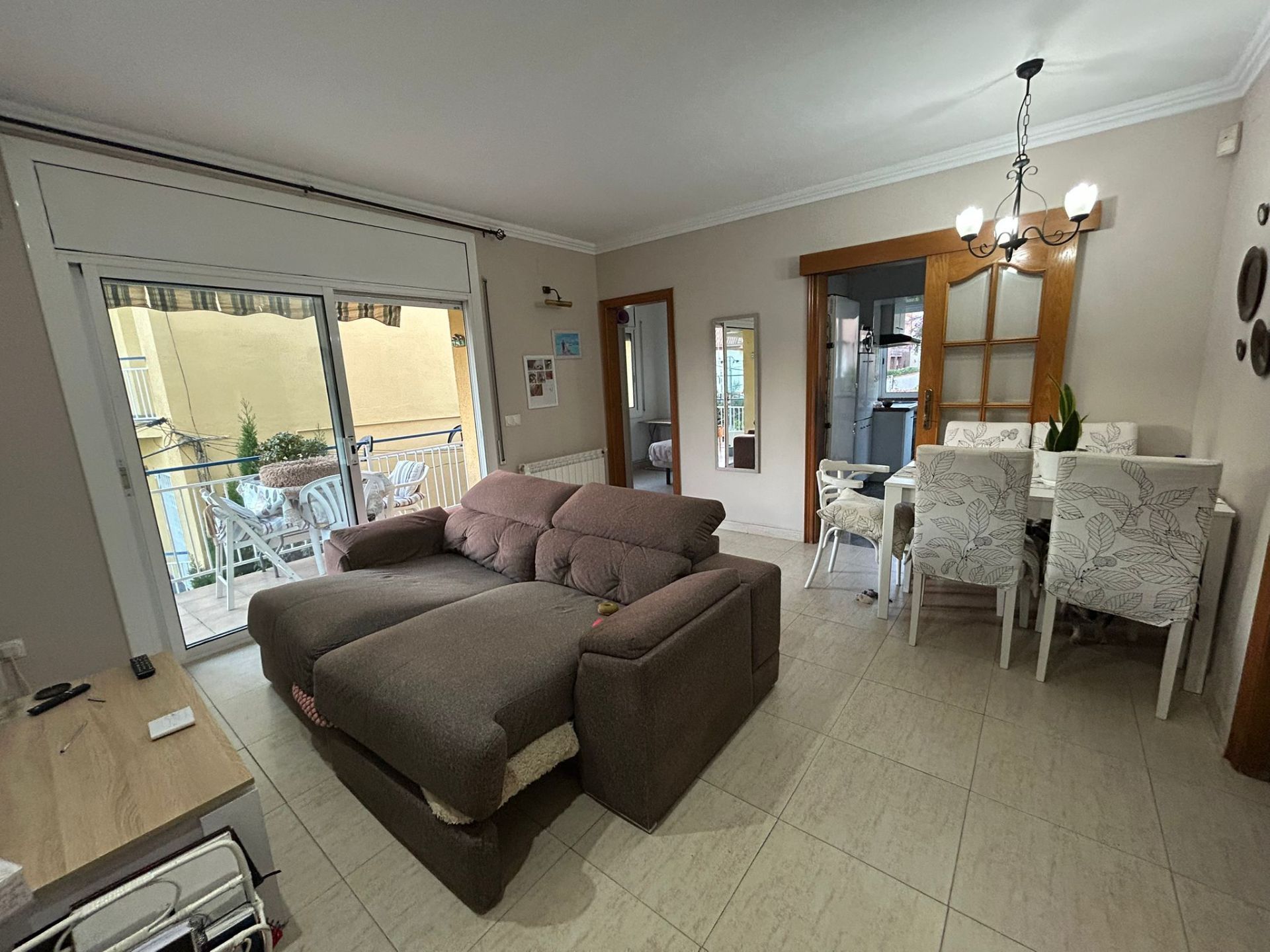 Living room of Flat for sale in Calafell  with Air Conditioner, Heating and Terrace