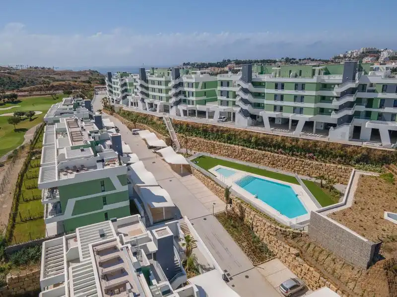 Exterior view of Attic for rent in Mijas  with Air Conditioner, Heating and Terrace