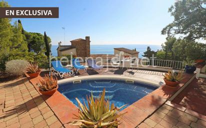 Piscina de Casa o xalet en venda en Santa Cristina d'Aro amb Aire condicionat, Terrassa i Piscina