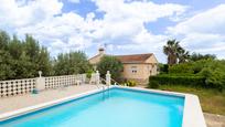 Swimming pool of House or chalet for sale in Cheste  with Air Conditioner, Heating and Private garden