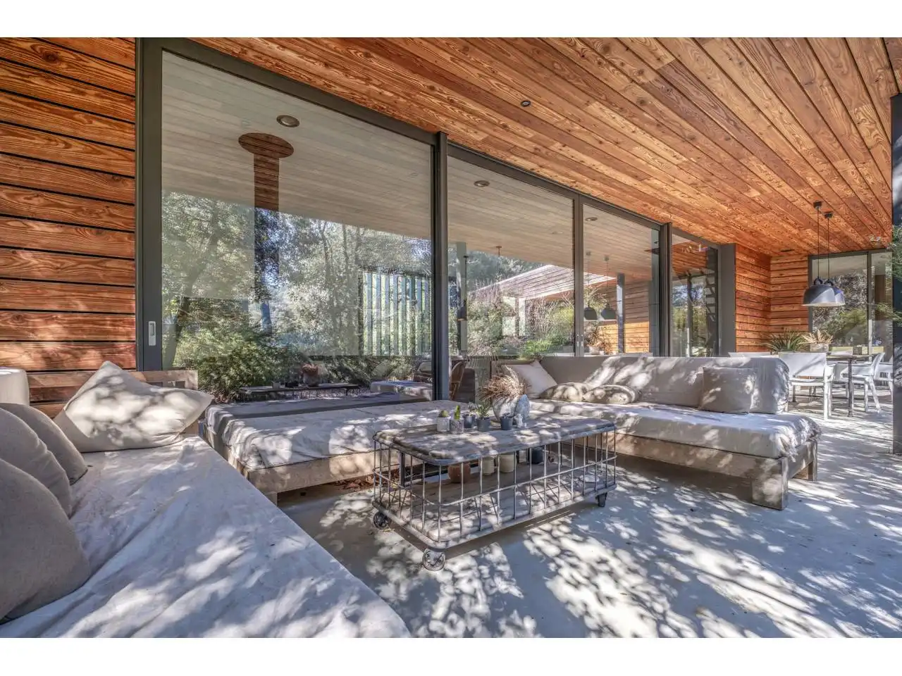 Terrasse von Haus oder Chalet zum Verkauf in Matadepera mit Klimaanlage, Heizung und Privatgarten