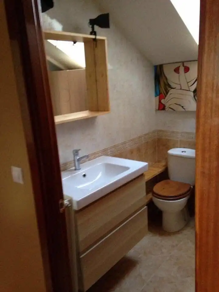 Bathroom of Attic for sale in Palencia  with Heating, Terrace and Storage room