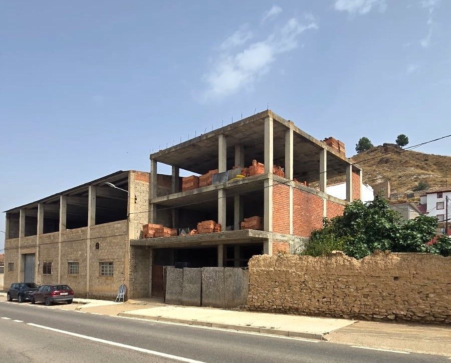 Vista exterior de Piso en venta en Paracuellos de Jiloca