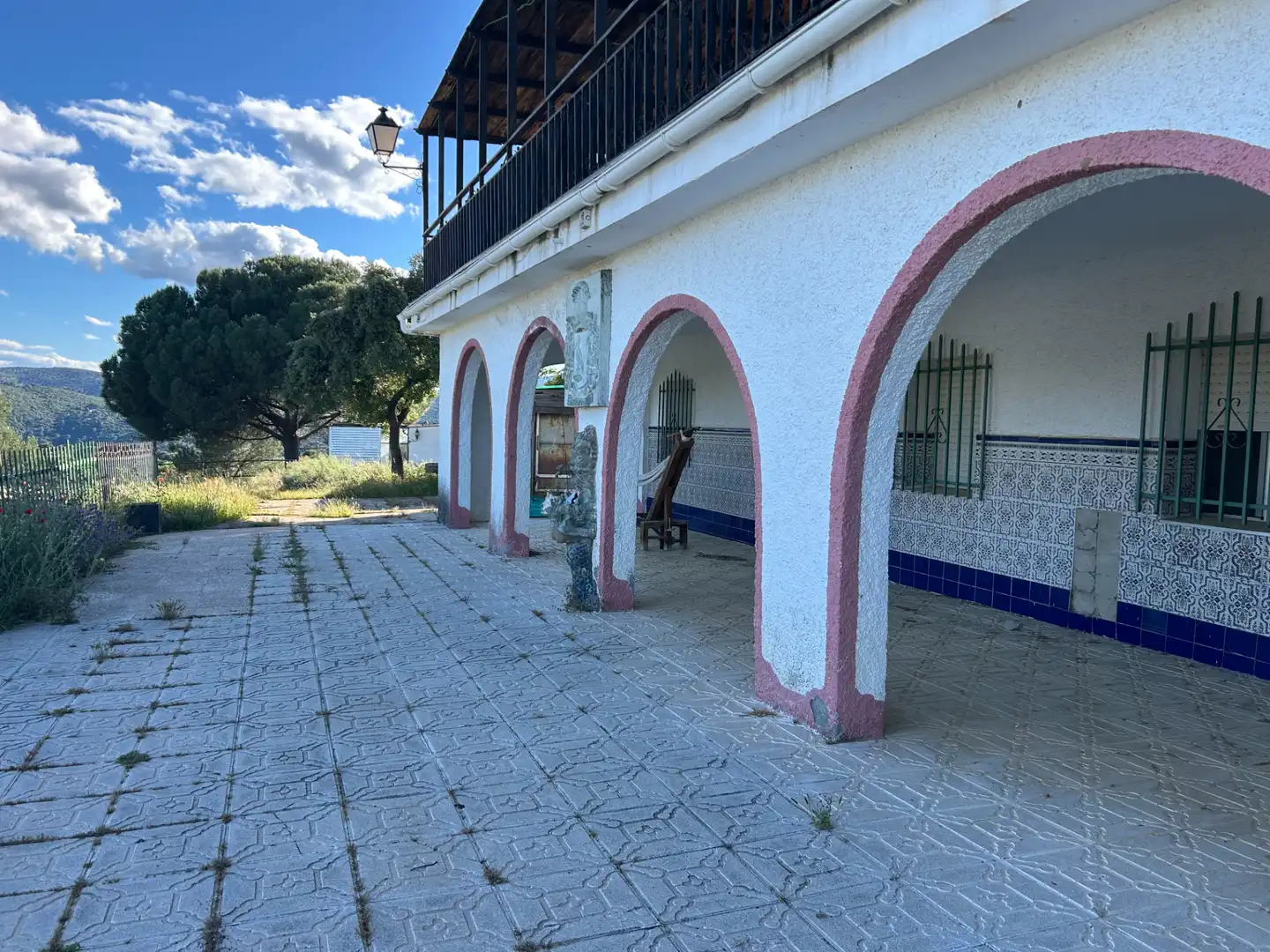 Vista exterior de Finca rústica en venta en Navas del Rey con Calefacción, Jardín privado y Terraza
