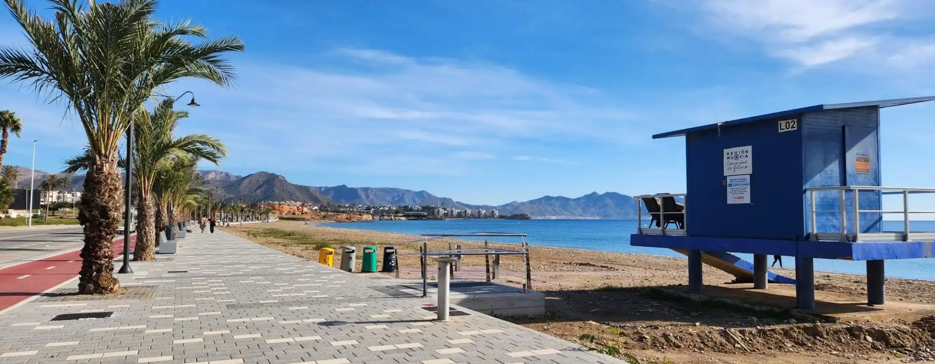Außenansicht von Geschaftsraum zum Verkauf in Mazarrón mit Klimaanlage und Terrasse