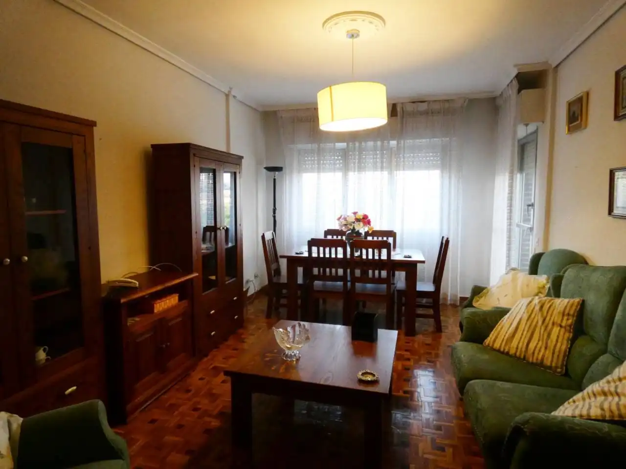 Sala de estar de Piso de alquiler en Toledo con Aire acondicionado, Calefacción y Terraza