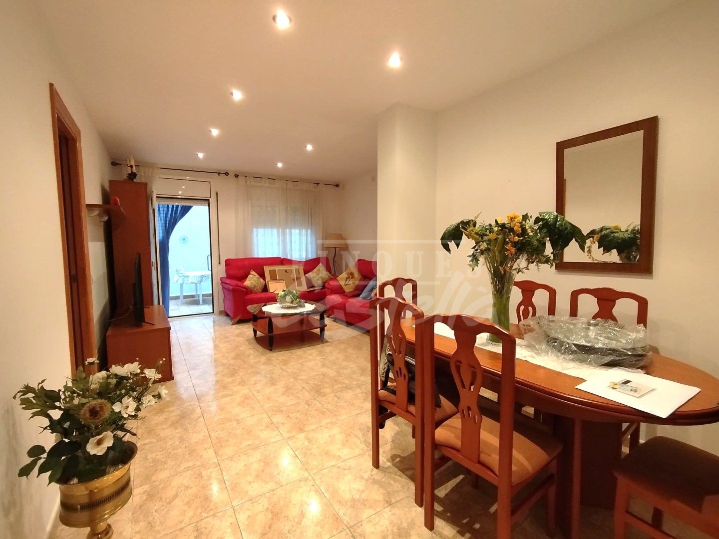 Living room of Flat for sale in Mataró  with Air Conditioner, Heating and Terrace
