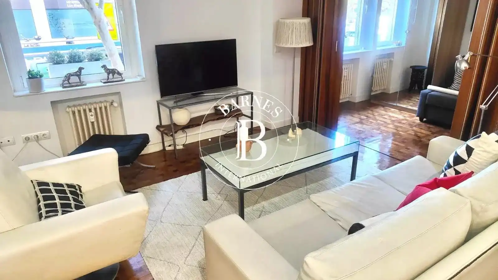 Sala d'estar de Pis de lloguer en Madrid amb Aire condicionat, Calefacció i Moblat