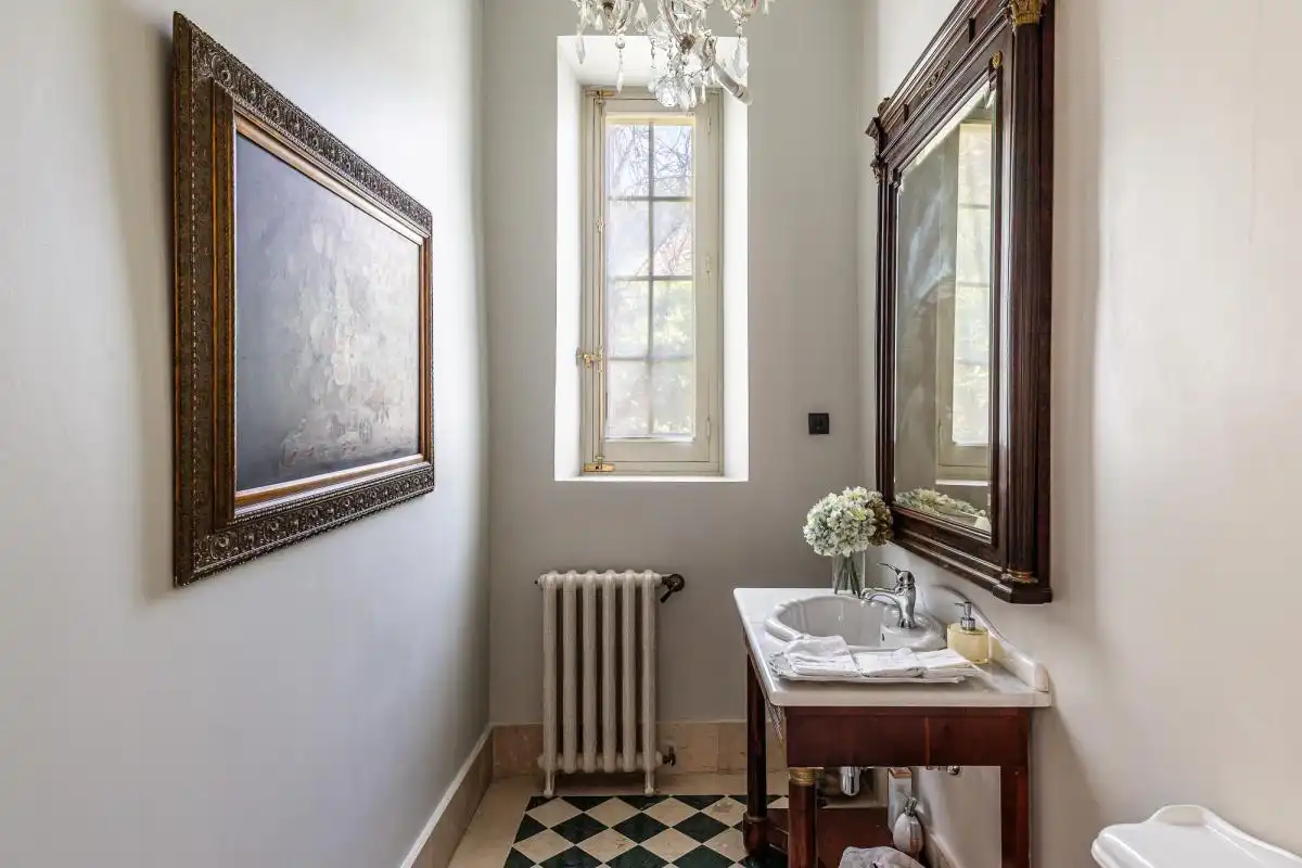 Bathroom of Houses for sale in San Lorenzo de El Escorial  with Air Conditioner, Heating and Private garden