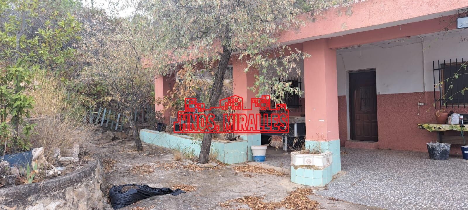 Exterior view of Country house for sale in Hondón de las Nieves / El Fondó de les Neus  with Private garden, Storage room and Swimming Pool
