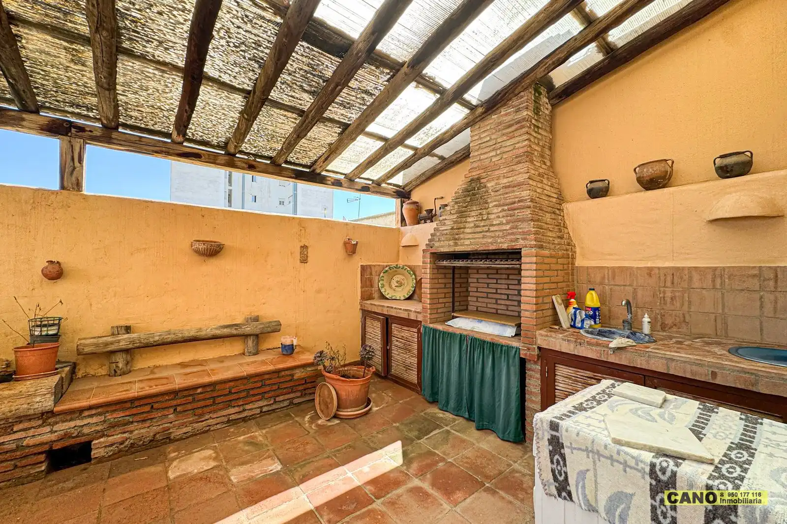 Terrace of Houses for sale in Roquetas de Mar  with Air Conditioner, Heating and Terrace