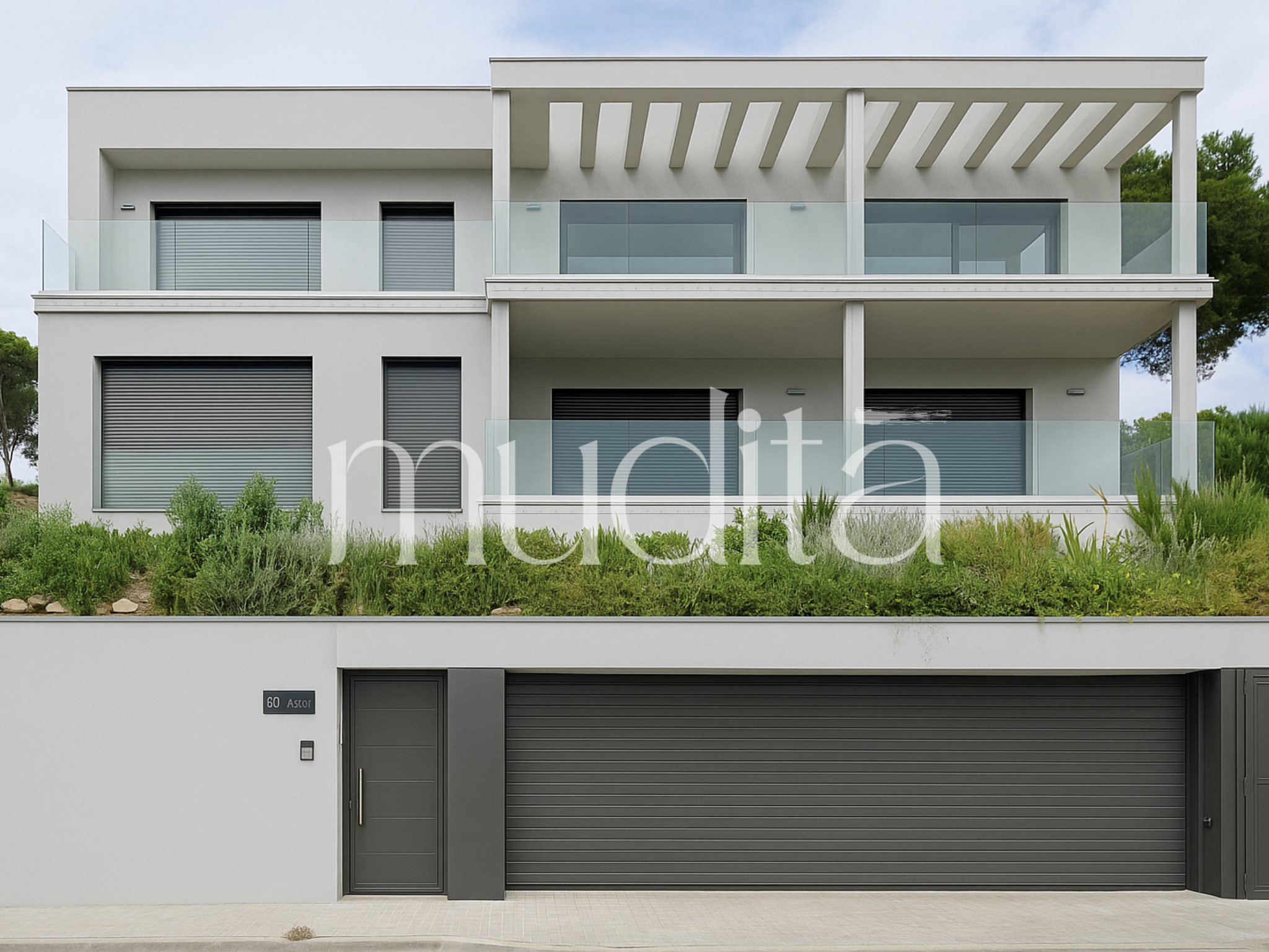 Vista exterior de Casa o xalet en venda en Lloret de Mar amb Calefacció, Jardí privat i Terrassa