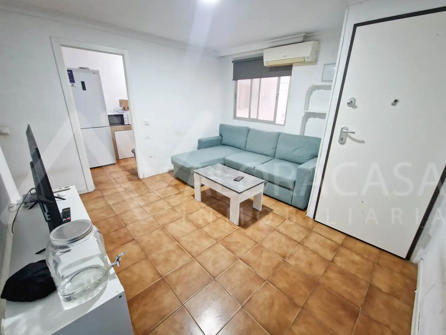 Sala d'estar de Pis en venda en Málaga Capital amb Moblat