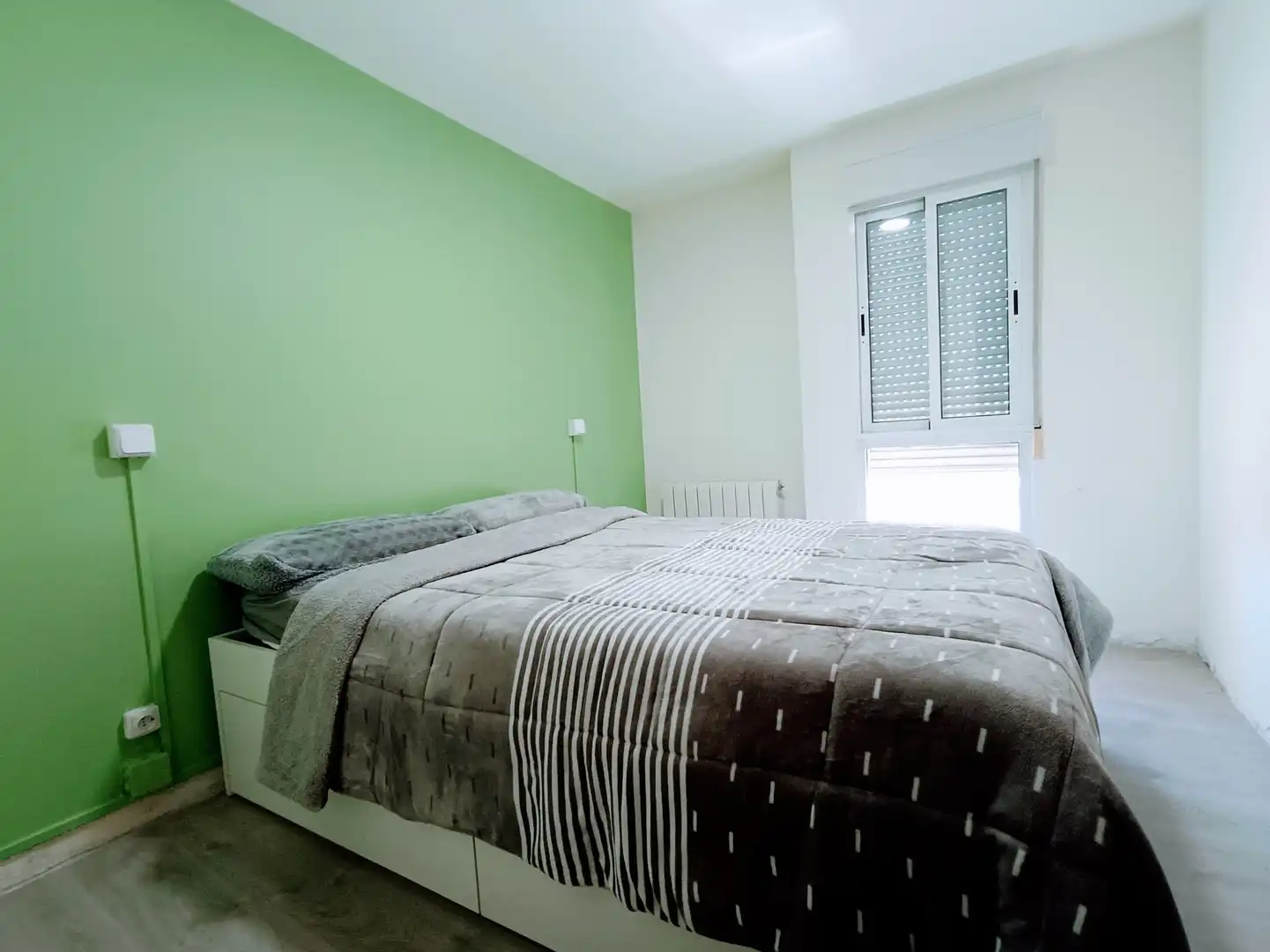 Habitación de Piso de alquiler en Madrid con Aire acondicionado, Terraza y Amueblado