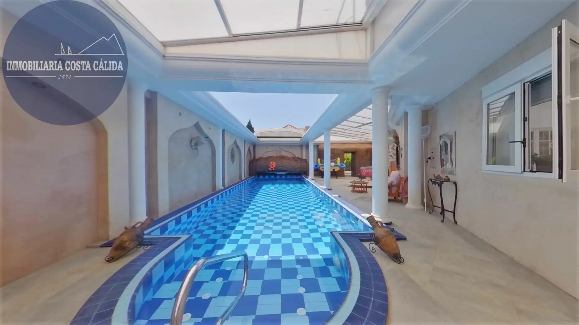 Swimming pool of Houses for sale in Águilas  with Air Conditioner, Heating and Private garden