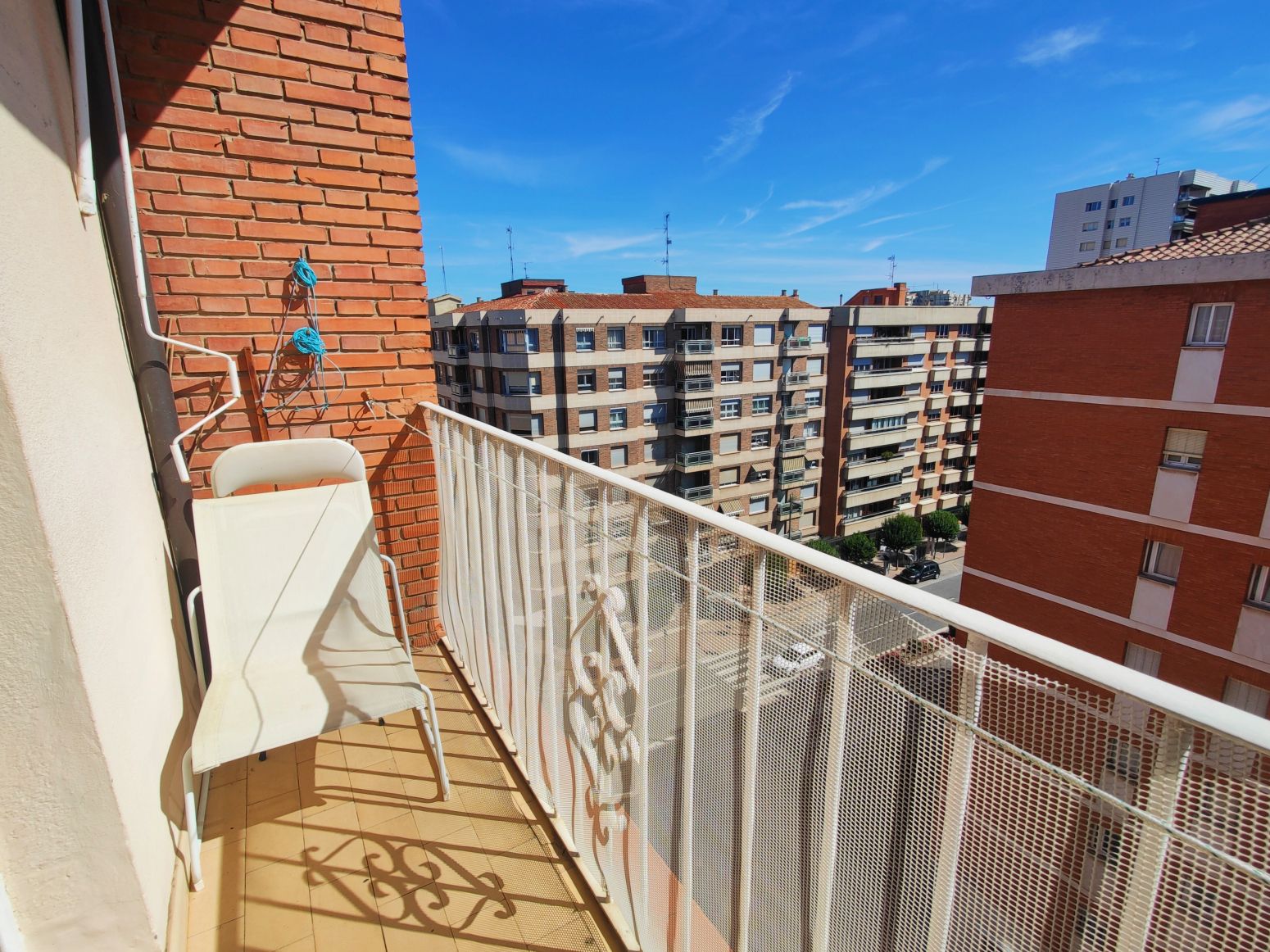 Balcony of Flat for sale in  Logroño  with Heating, Parquet flooring and Terrace