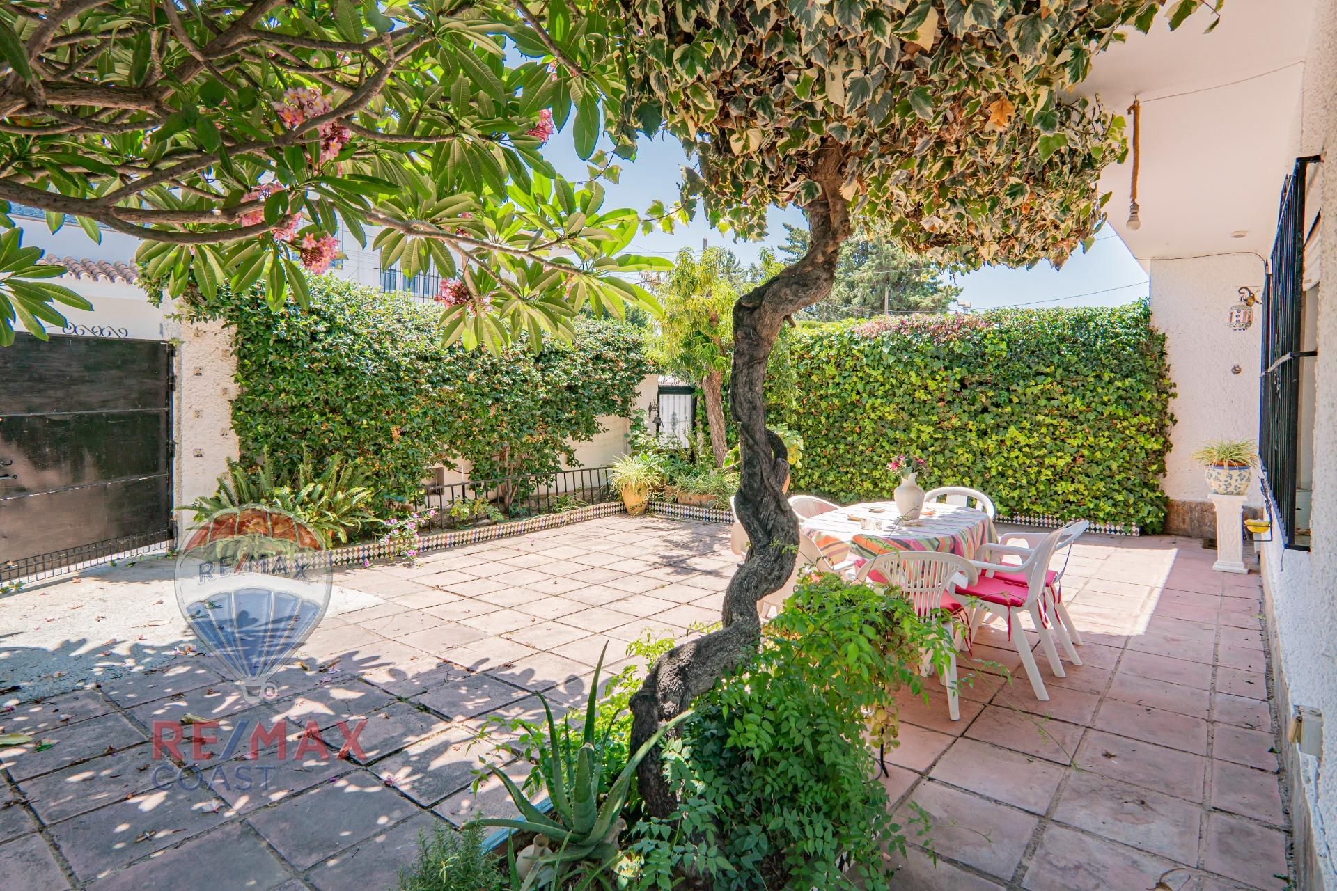 Garden of Single-family semi-detached for sale in Málaga Capital  with Air Conditioner, Private garden and Terrace