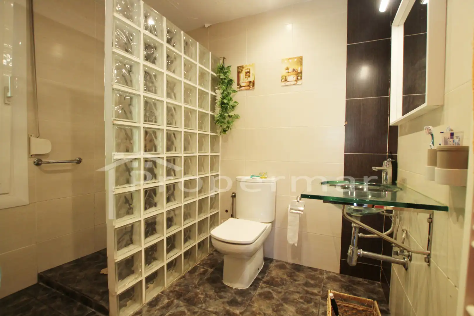 Baño de Casa o chalet en venta en Sant Antoni de Vilamajor con Aire acondicionado, Calefacción y Jardín privado
