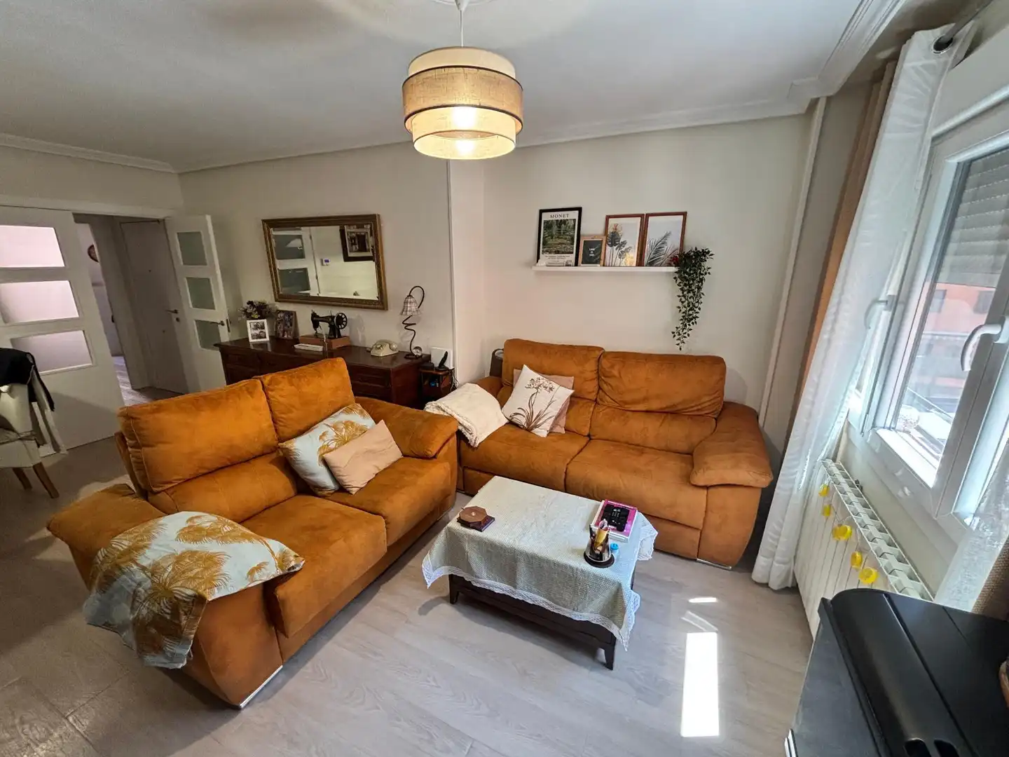 Wohnzimmer von Wohnung zum Verkauf in Madrid mit Klimaanlage, Heizung und Abstellraum