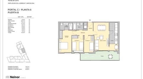 Photo 2 of Flat for sale in  Calle Sant Jordi, 34, La Plana, Barcelona