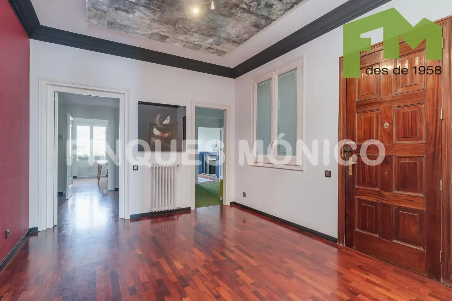 Sala d'estar de Pis en venda en Barcelona amb Aire condicionat, Calefacció i Balcó