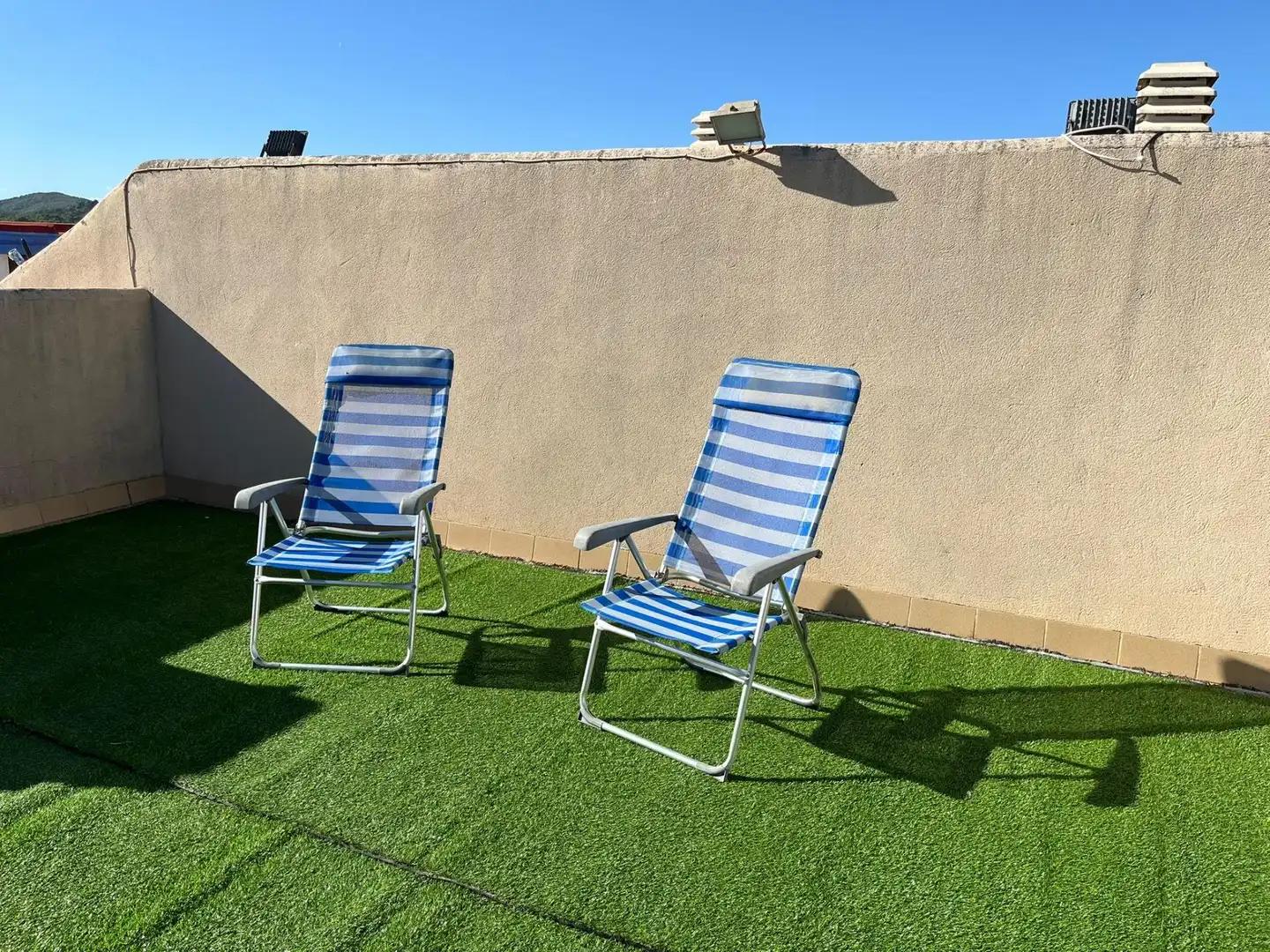 Garden of Attic for sale in El Vendrell  with Air Conditioner, Heating and Terrace