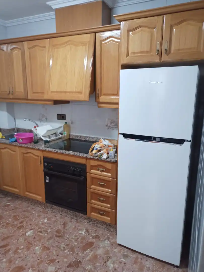 Kitchen of Flat for rent in Elche / Elx  with Air Conditioner and Furnished