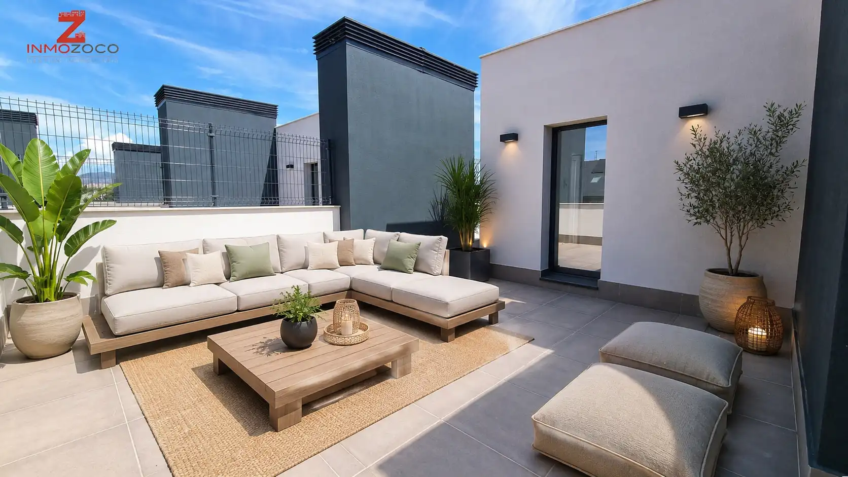 Terraza de Casa adosada en venta en Las Rozas de Madrid con Calefacción, Jardín privado y Terraza
