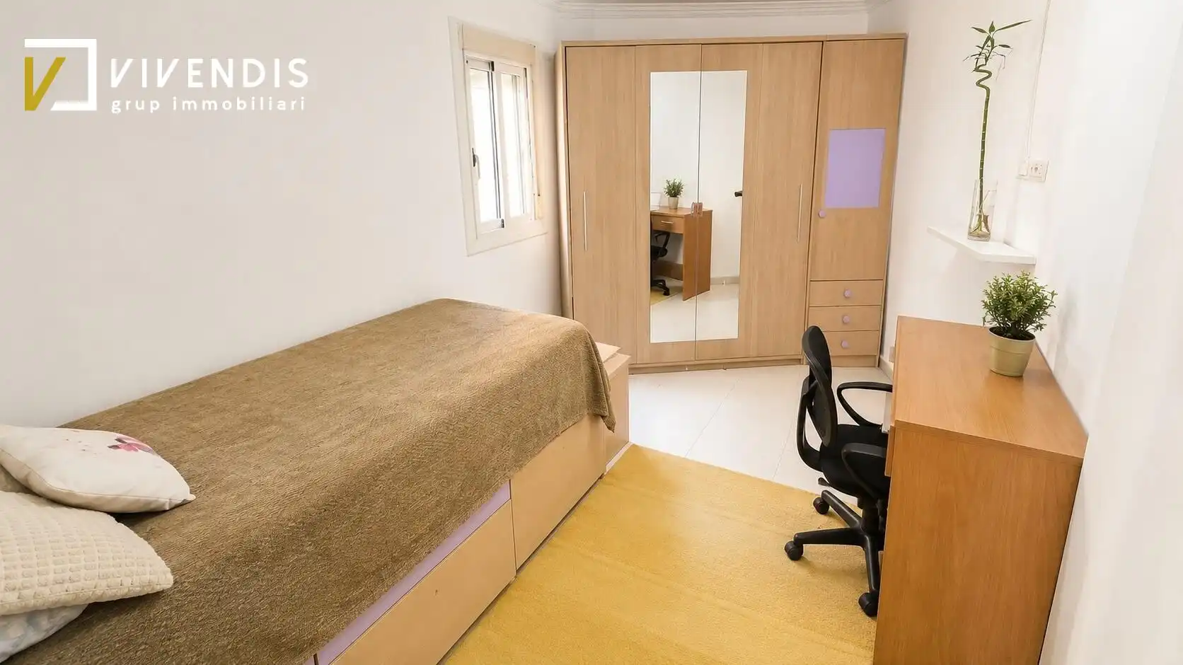 Dormitori de Pis en venda en Lleida amb Aire condicionat, Calefacció i Balcó