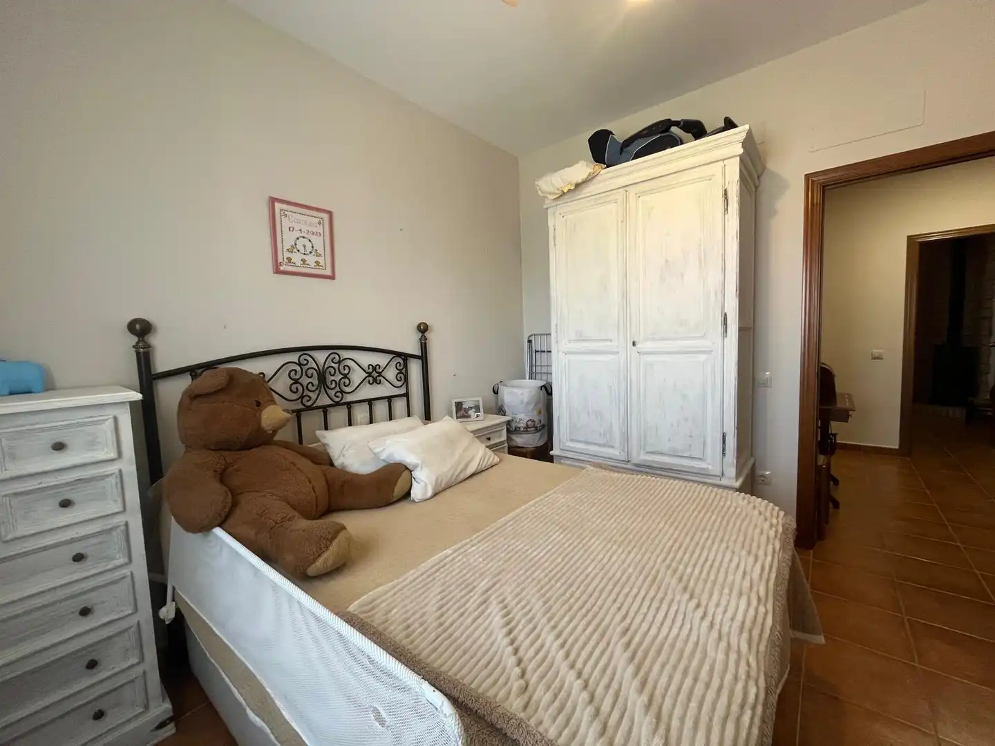 Schlafzimmer von Einfamilien-Reihenhaus zum Verkauf in Las Labores   mit Klimaanlage, Heizung und Privatgarten