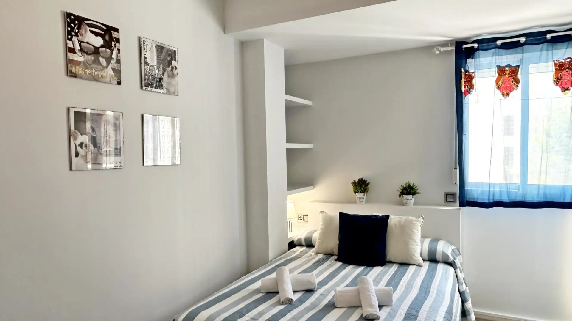 Habitación de Apartamento de alquiler en Gandia con Terraza, Amueblado y Horno